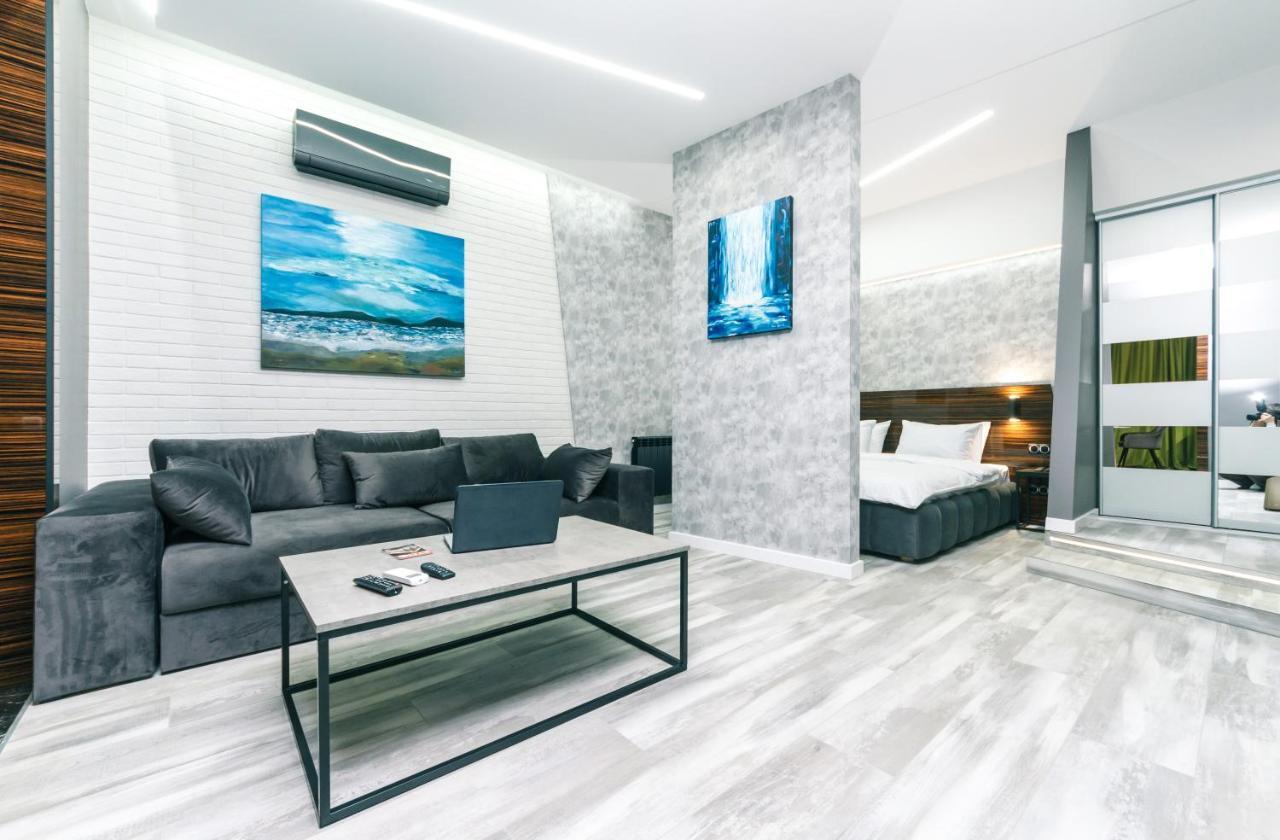 Luxury Apartments Arena Guliver 基輔 外观 照片