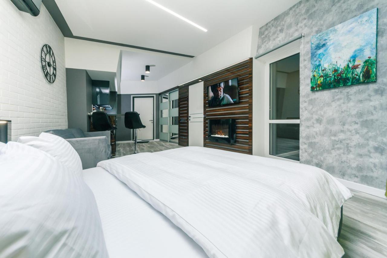 Luxury Apartments Arena Guliver 基輔 外观 照片